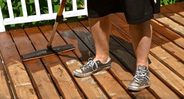 Pressure Treated Deck Sealing
