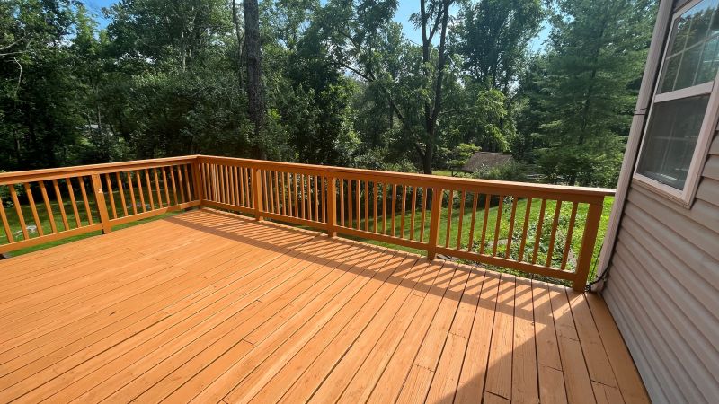 Wood Deck Refinishing