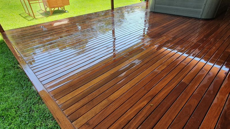 Deck with New Protective Finish